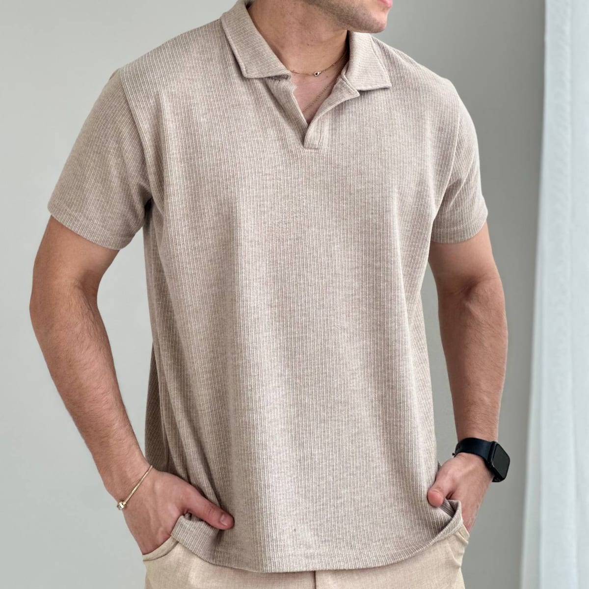 Chemise Munich Collection Beige